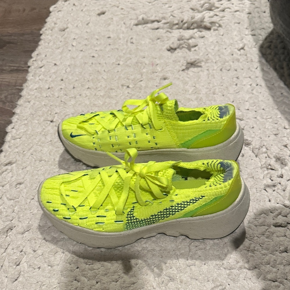 Nike Kids Bright Yellow Sneakers